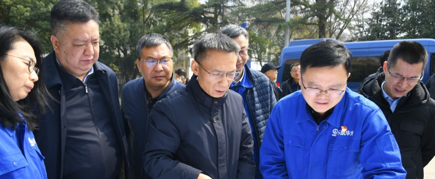 集團公司黨組成員、總會(huì )計師陳林到樂(lè )凱華光調研